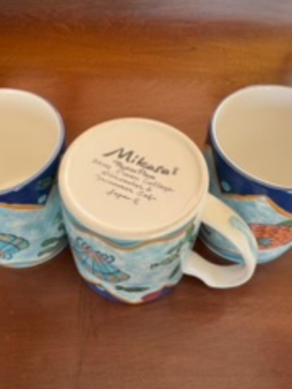 New Mikasa Fashion Plaza DX102 Ocean Collage (3 cups)